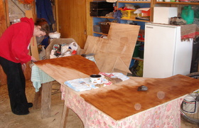 Tom's new Desk