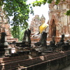 Decapitated buddhas.