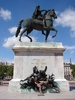 Statue of Louis XIV in Bellecour Square