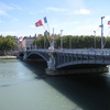 One of the many bridges that cross the Rhone