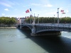 One of the many bridges that cross the Rhone