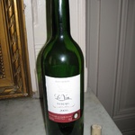 Our first 2 euro bottle of red ...