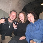 Getting cosy with Romy.