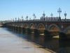 Pont de Pierre crossing the La Garonne