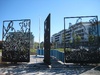 The gates to the Jardin