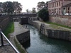 Entrance to the river from the canal