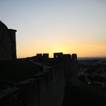 Another sunset on Carcassonne