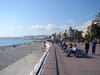 Des Anglais walkway on Nice's shoreline - expat Brits came up with  
this in the 1800's.  Brilliant.