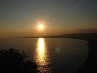 The sunset was worth the walk up The sunset was worth the walk up