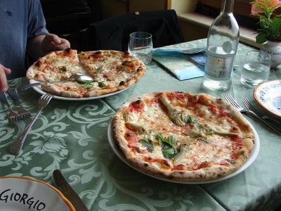 Pizza with a view Pizza with a view