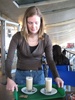 First coffee experience: Latte Macchiato - oops all milk with a drop of coffee