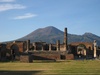 With what caused the Pompeii destruction many centuries ago.