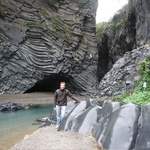 Alcantara Canyons - created by lava flows millions of years ago