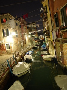 Washing at night! Washing at night!