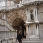 exit through the San Marco church