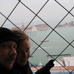 Up the top of the Bell Tower