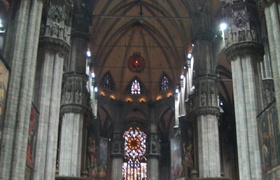 Italy: Rain in Verona, splash of Milan