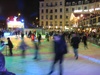 Ice skating in the center!