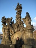 The cleanest statue on charles Bridge