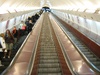 The longest escalator to the metro