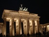 Brandeburg Gate, lit up at night