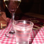 Warsaw: Vodka and wine before dinner 