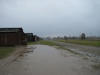 Auschwitz II Birkenau: Wooden barracks which were freezing