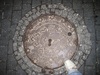 Krakow: man hole