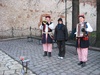 Krakow: Jolly men playing a gig 