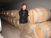 Visiting the cave where the 2006 vintage is fermenting for 2008 in the Bordeaux region.  