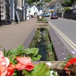A stream ran the length of Beer's main street