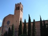 A cathedral on the outskirts of Siena center