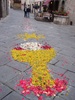 Petals, after a wedding party passes through Lucignano