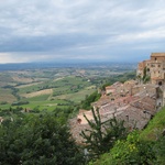 Amazing views out from Montepulciano