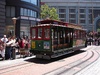 Old fashion Tram (cable car) to battle the streets