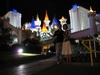 Excalibur at night