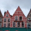 Cute pointy step shaped roofs were common place in Bruges
