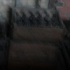 Dusty blurry crate of beer in the brewery.