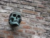 A bronze replica of some dudes skull. Can't remember why.