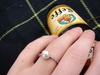 The proposal ring - Pearl on White Gold
