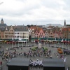 The view from the top of the clock tower. Aka, "In Bruges" clock tower.