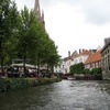 Markets line the side of the canal