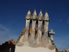On the roof top, Chimneys 