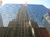 Reflection of the massive Chrysler building