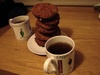 Tea & Anzac biscuits have never tasted so good. Remembering home...