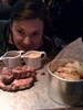 Chateaubriand for two at Boheme Kitchen and Bar to celebrate Gini's birthday. Tastiest steak in town!