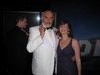 Clear Channel Outdoor Conference Ball and my James Bond partner! Guess who?!