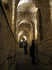 Entering the catacombs