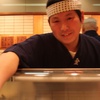 The friendly sushi chief
