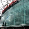 Outside Old Trafford 